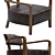 Timothy Oulton Cabana Armchair: Luxurious Comfort in a Stylish Design 3D model small image 2