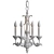 Antique-inspired Leaf Design Mini Chandelier 3D model small image 3