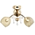 Elegance Gold Chandelier 3D model small image 2