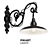 Black Sconce Bracket | Art. 2298 | Elegant Lighting Solution 3D model small image 1