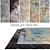 DOVLET HOUSE 5-Piece Carpets (Part 274) 3D model small image 1
