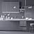 Snaidero Kitchen: Modern European Design 3D model small image 3