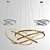 Saturn LED Pendant Lamp 3D model small image 1