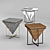  Stylish Pyramid Side Table: Variety of Models and High-Resolution Textures 3D model small image 1