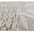 Easy Care Ice Blue Modern Rugs 3D model small image 2