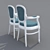 Gabriela: Theatrical Chair by Intermebel 3D model small image 2