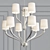 Elegant Mayflower Chandelier 3D model small image 1