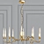 Elegant Round Chandelier: Il Pezzo Mancante Il Pezzo 3 3D model small image 1