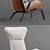 Sleek Armchair by Casamania & Horm 3D model small image 3