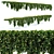 Versatile hanging plant: 14 modular pieces 3D model small image 1