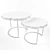 Sleek Slab Coffee Tables 3D model small image 3