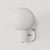 Modern 1-Light Bohrer Sconce 3D model small image 3