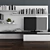 Modern TV Stand Set 018 3D model small image 2