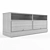 HAVSTA TV Stand - Grey 3D model small image 3