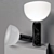 Elegant Balance: Kizu Black Marble Lamp 3D model small image 1