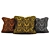 Elegant Bliss: Decorative Pillows 3D model small image 1