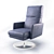 Elegant German Koinor Chair 3D model small image 1