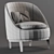 Piet Boon BELLE | Stylish Armchair 3D model small image 3