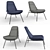 Eero Accent: Comfy Contemporary Lounge 3D model small image 1