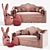 Elegant Design Set: Galla & Bunny 3D model small image 1