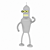 Bender: The Mischievous Robot 3D model small image 1