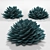 Lush Agave Delight - Miniature Succulent 3D model small image 2