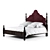 Marko Kraus Dara Bed 180: Sleek and Spacious Elegance 3D model small image 1