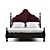 Marko Kraus Dara Bed 180: Sleek and Spacious Elegance 3D model small image 2