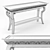 Elegant Villa Medici Console 3D model small image 3