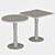 Golden Chrome Table Base 3D model small image 3