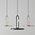 Elegant Clip Pendant Light: Open Ring Design 3D model small image 2