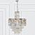 Elegant Rossborough Crystal Chandelier 3D model small image 1