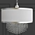 Elegant Bryanna Chandelier 3D model small image 1