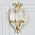 Elegant Chalon 6-Light Chandelier 3D model small image 1