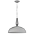 Bell Pendant Light: Elegant and Adjustable 3D model small image 3