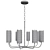 Selenite Glow 8-Light Chandelier 3D model small image 3