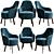 Lema FANTINO: Stylish Designer Lounge Chair 3D model small image 1