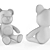 Big Teddy Bear 3D Model 3D model small image 3