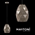 Louvre Pendant Hanging Lamp 3D model small image 2