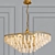 Elegant Tempest Chandelier 3D model small image 1