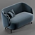 Concha by Bosc: Sleek and Stylish Sofa 3D model small image 2