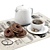 Coffee & Donuts 3D Set 3D model small image 1