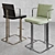 Modern SG2 Murena Bar Stool 3D model small image 1