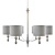 Elegant Brass Chandelier: Bonnington 3D model small image 2