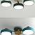 Scandinavian Style LED Chandelier 3D model small image 2