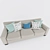 Sleek Sophistication: Jean Luc Sofa 3D model small image 3