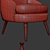 Modern Haiku Armchair Set 3D model small image 3