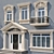 Modern Classic Windows & Doors Kit 3D model small image 5