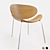 Bentwood Beechwood Side Chair 3D model small image 1