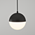 Elegant Monae LED Pendant Light 3D model small image 1